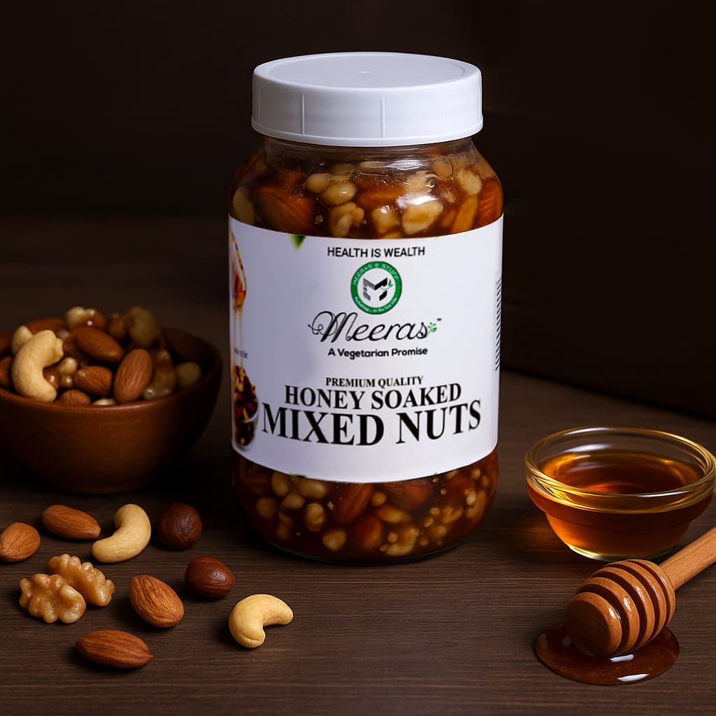 Honey Soaked Mixed Nuts